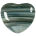 Coeur Agate brune