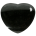 Coeur Tourmaline noire